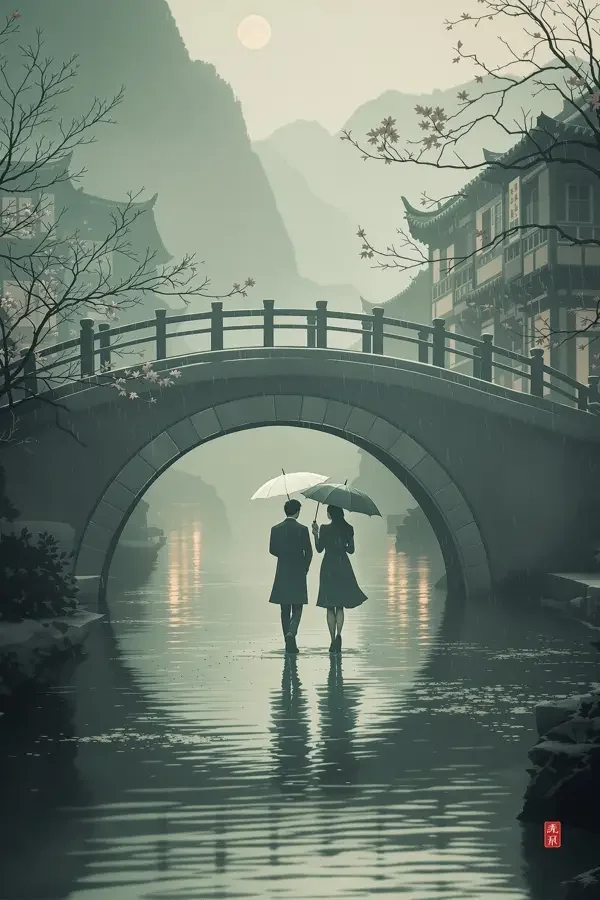 烟雨江南 电影海报